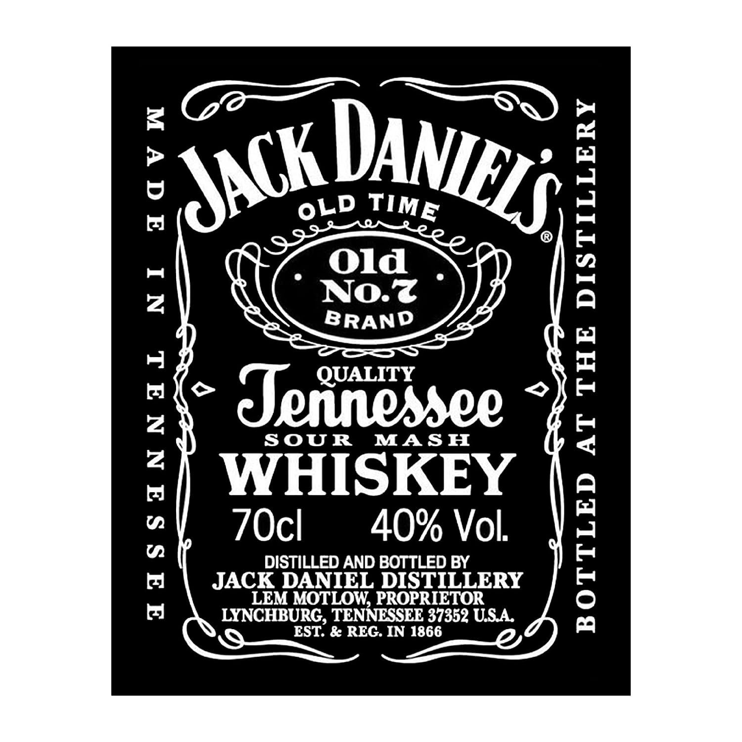 Jack Daniel’s Old No. 7 Tennessee Whiskey logo